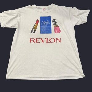 RARE Vintage 1980s Charlie Revlon 80s tee size L